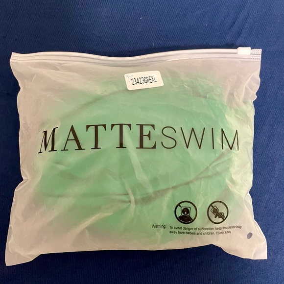 Matte Collection Swimsuit - Women’s Green, 2 Piece Swimsuit. - Picture 8 of 8